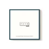 Cadre Bois Chêne - Petrol Blue