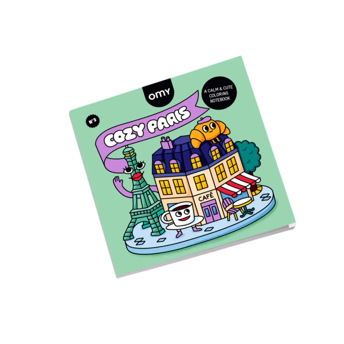 Cahier de coloriage - Cozy Art Paris