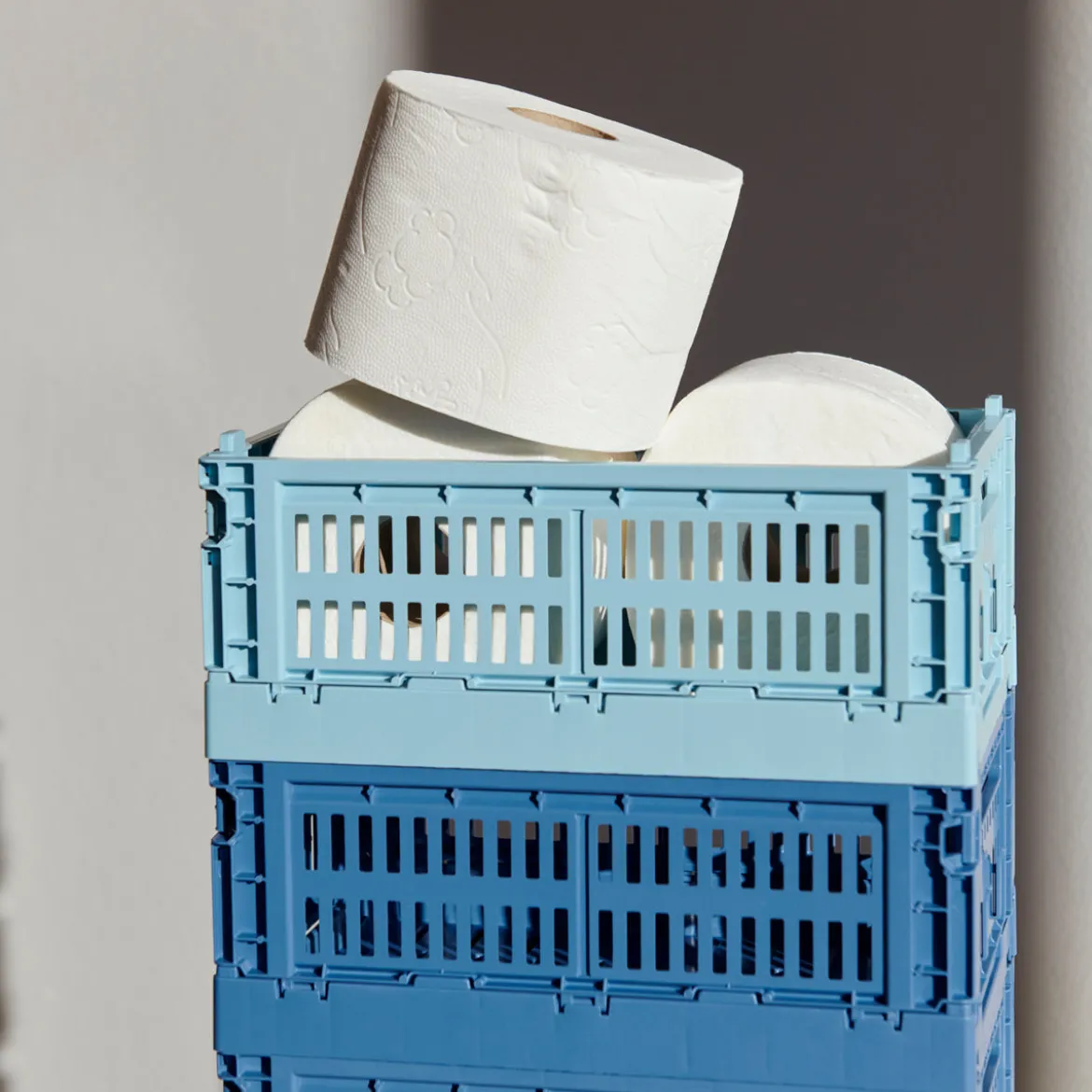 Caisse Crate S - Bleu Electrique