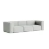 Canapé Mags Soft 3 places - Combinaison 1 - Hallingdal 116 - Coutures Dark Grey