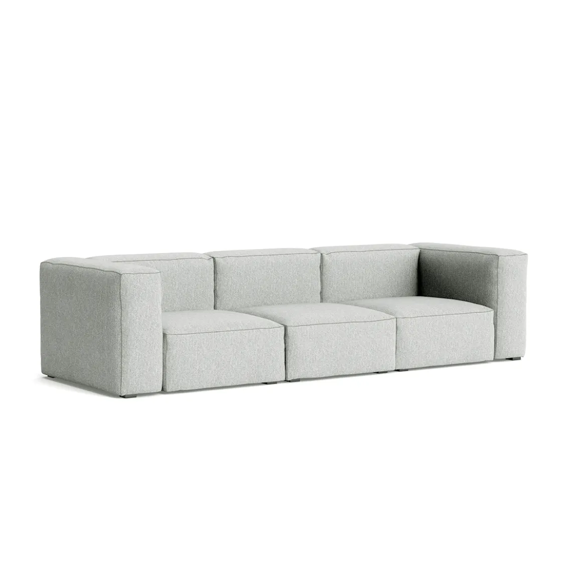 Canapé Mags Soft 3 places - Combinaison 1 - Hallingdal 116 - Coutures Dark Grey