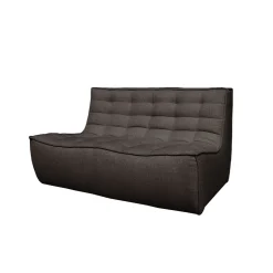 Canapé N701 - 2 Places - Gris foncé