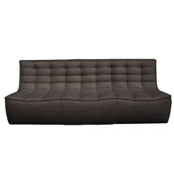 Canapé N701 - 3 Places - Gris foncé
