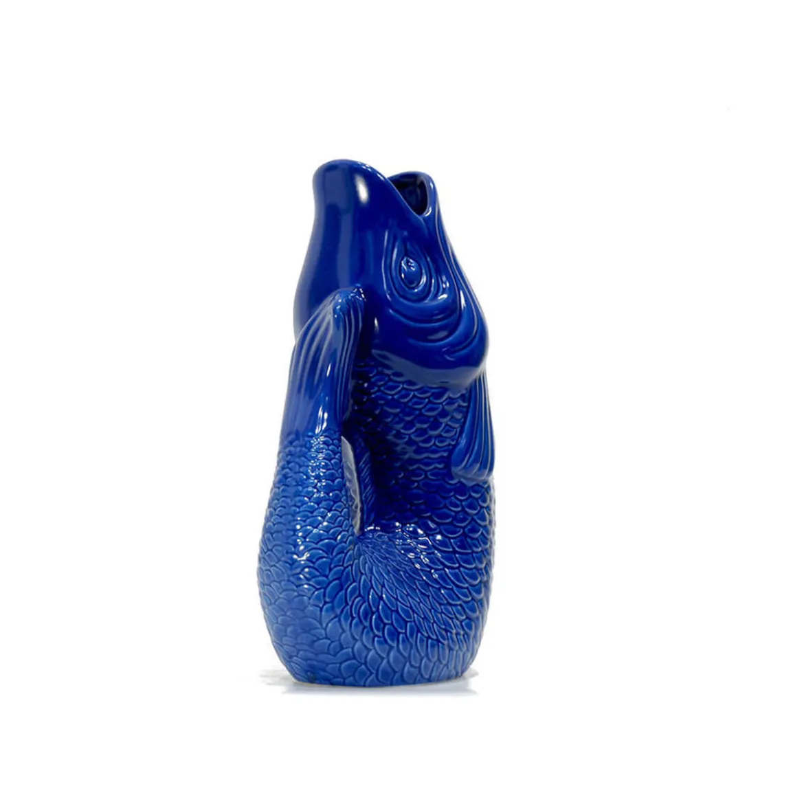 Carafe / Vase Monsieur Carafon Poisson - Azur