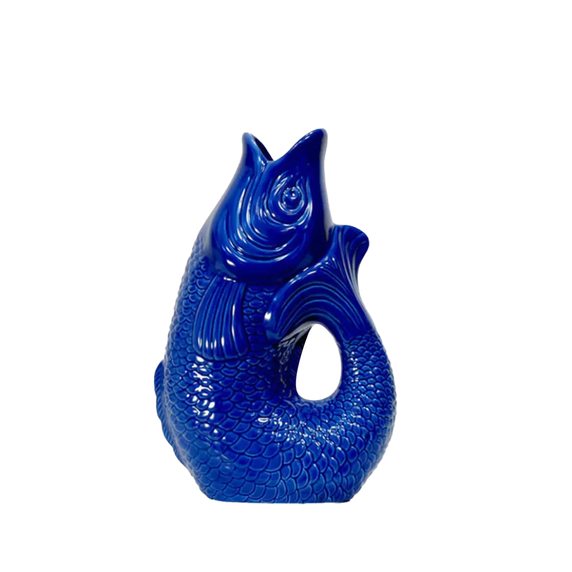 Carafe / Vase Monsieur Carafon Poisson - Azur
