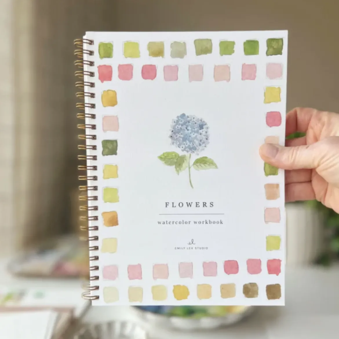 Carnet d'aquarelle - Flowers
