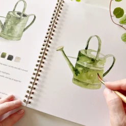 Carnet d'aquarelle - Garden