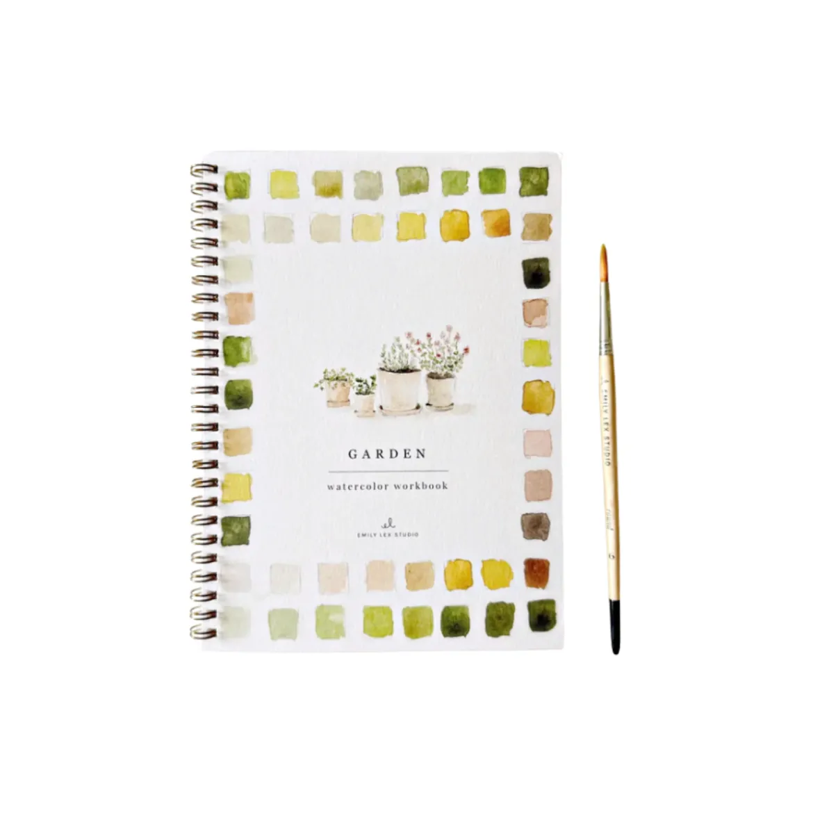 Carnet d'aquarelle - Garden