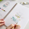 Carnet d'aquarelle - Spring