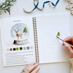 Carnet d'aquarelle - Winter