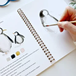 Carnet d'aquarelle - Winter