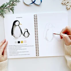 Carnet d'aquarelle - Winter