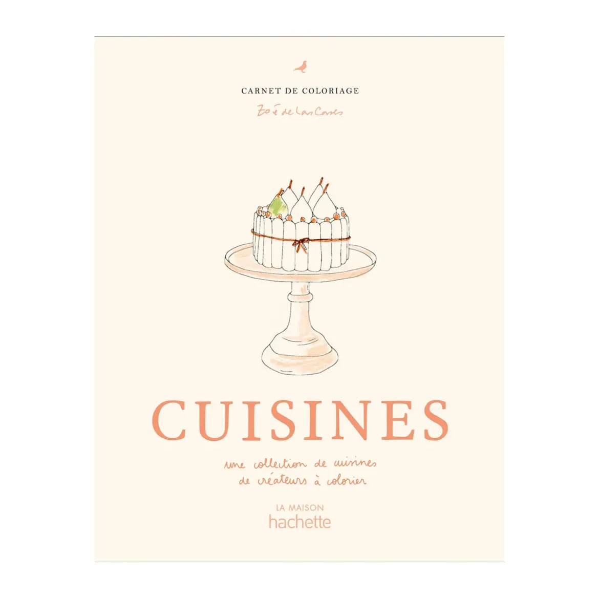 Carnet de coloriage Cuisines - Zoé de Las Cases