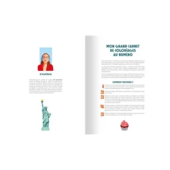 Carnet de coloriages au numéro - New York