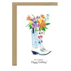 Carte d'anniversaire Santiag