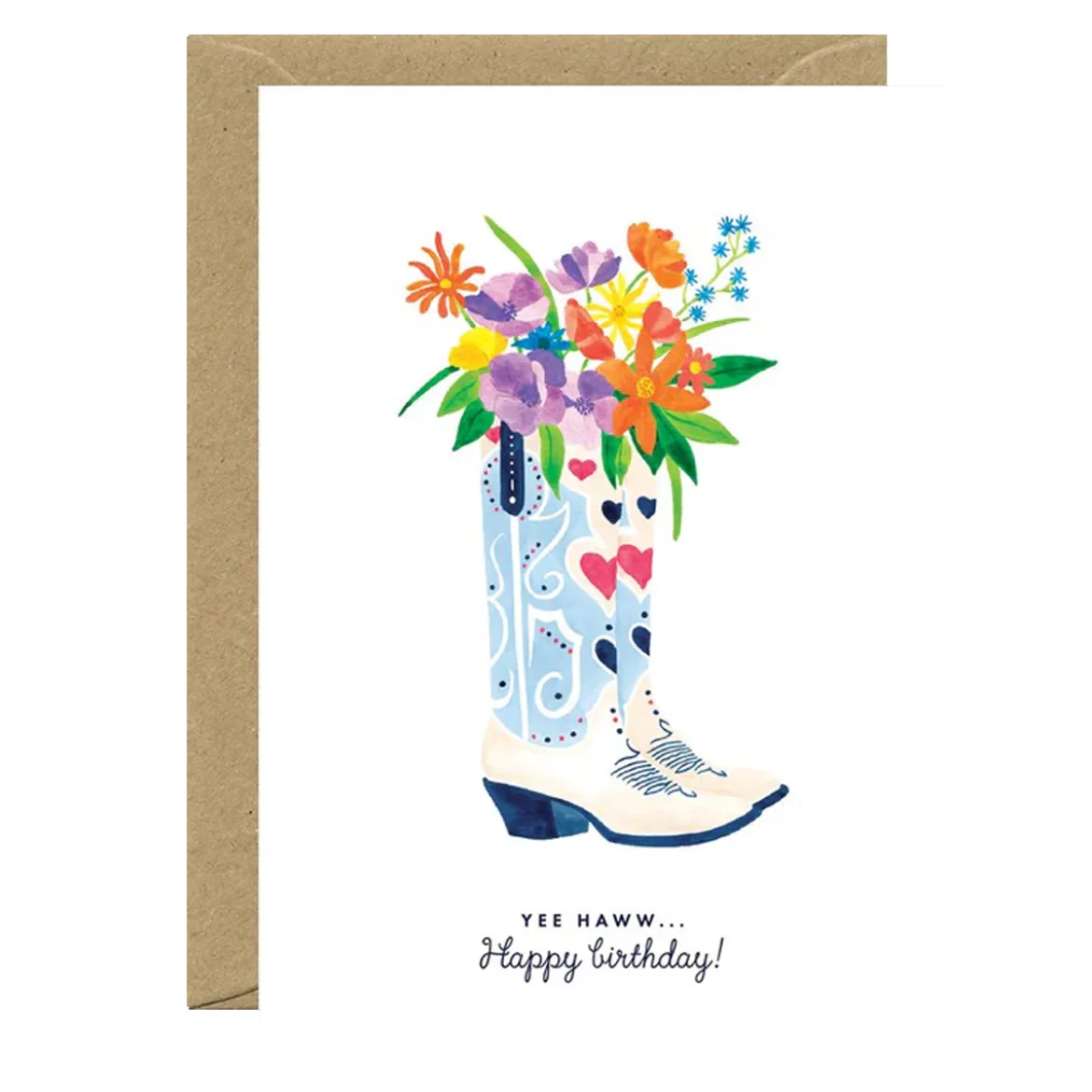 Carte d'anniversaire Santiag