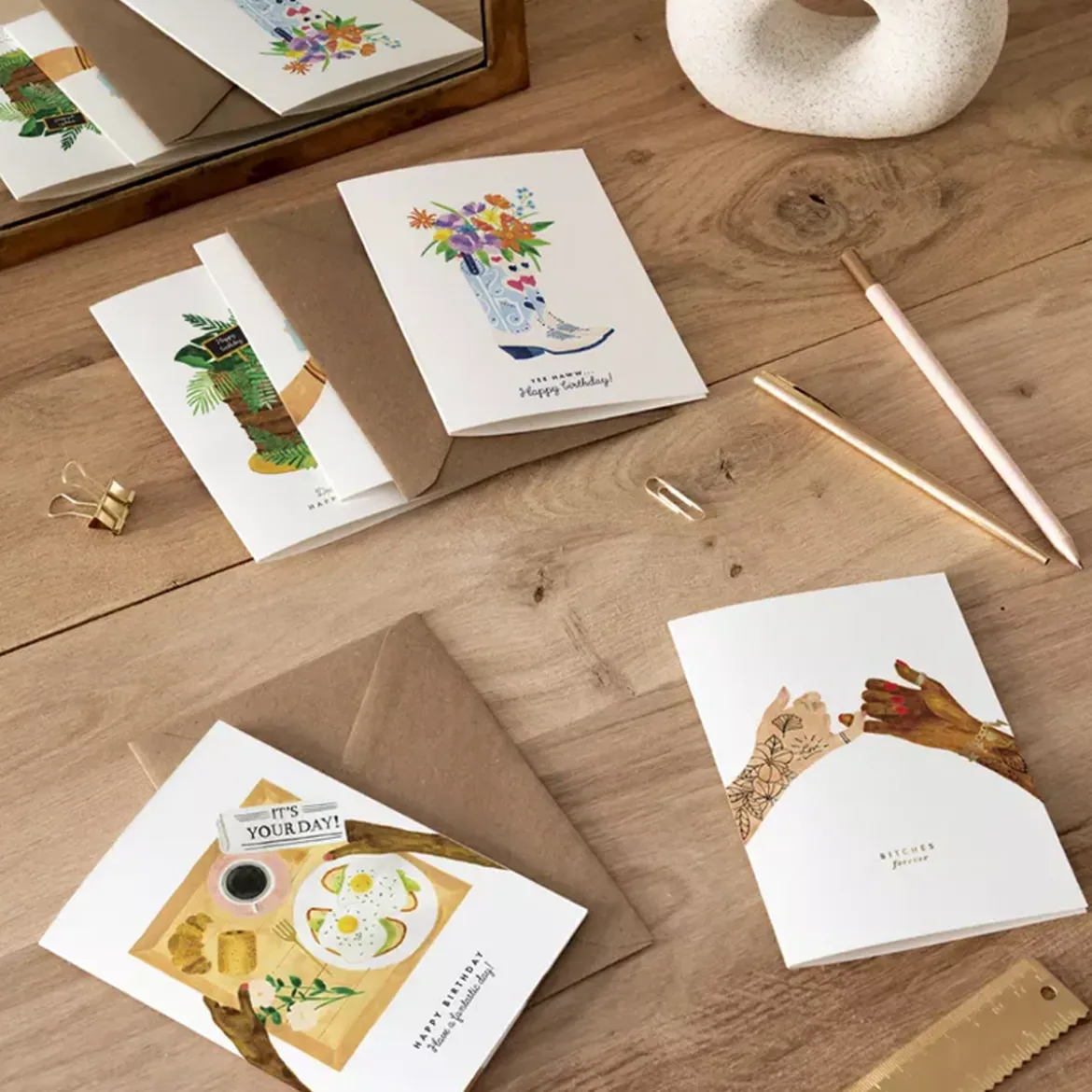 Carte d'anniversaire Santiag