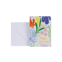 Carte Double Parfum Joyeux Anniversaire