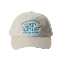 Casquette Baseball Brodée Lazy Sunday