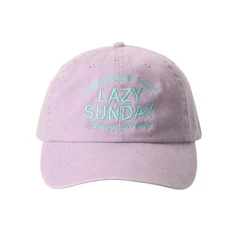 Casquette Baseball Brodée Lazy Sunday