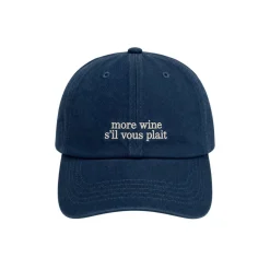 Casquette Baseball Denim More Wine SVP - Dark Blue