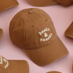 Casquette - Books & Snacks Tan