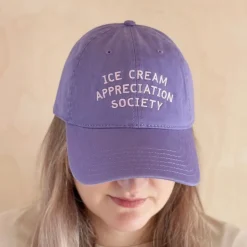 Casquette - Ice Cream Appreciation Society Lavande