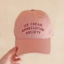 Casquette - Ice Cream Appreciation Society - Rose Poudré