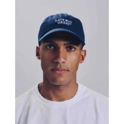 Casquette Late But Great - Blue