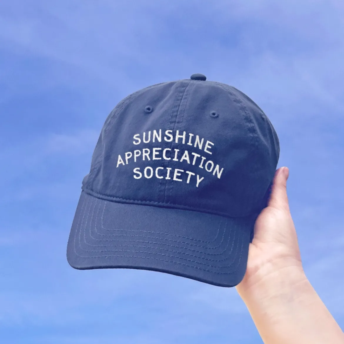 Casquette - Sunshine Appreciation Society Bleu
