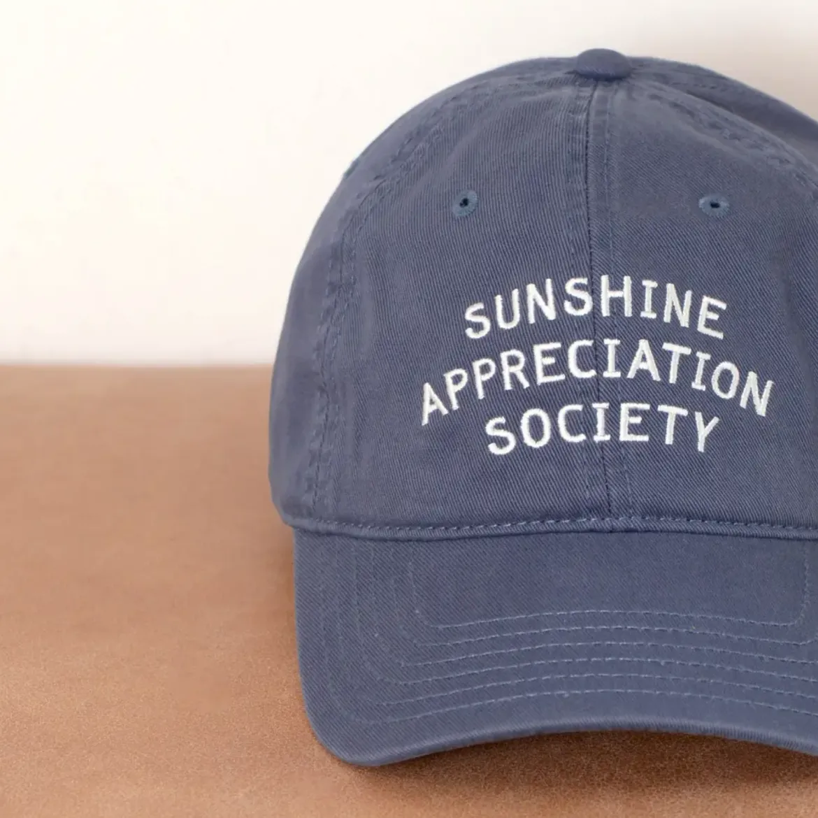 Casquette - Sunshine Appreciation Society Bleu