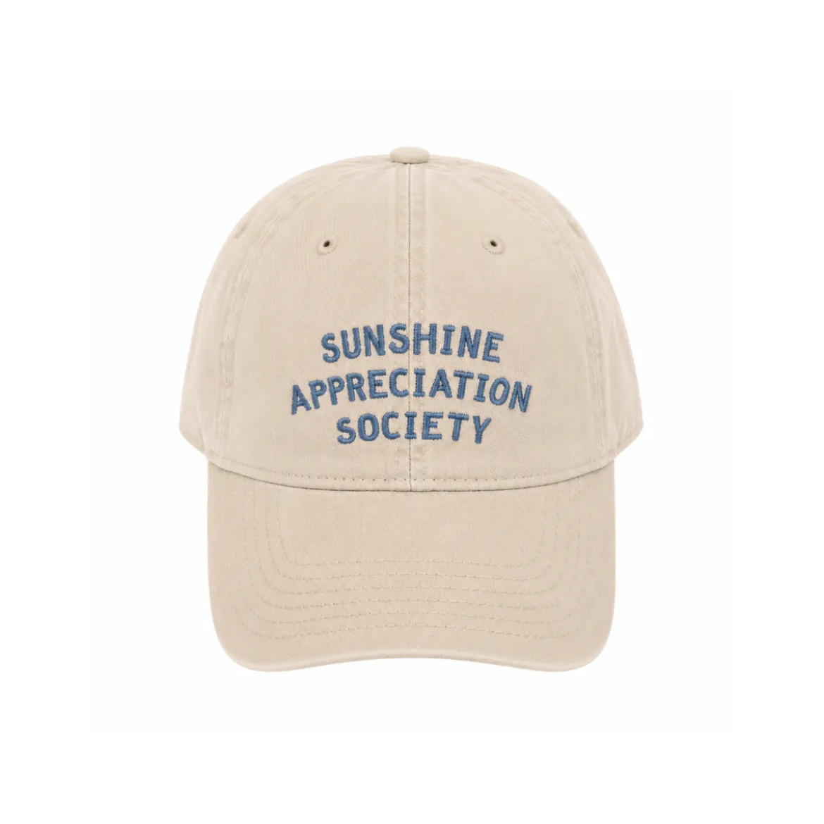 Casquette - Sunshine Appreciation Society - Blanc cassé