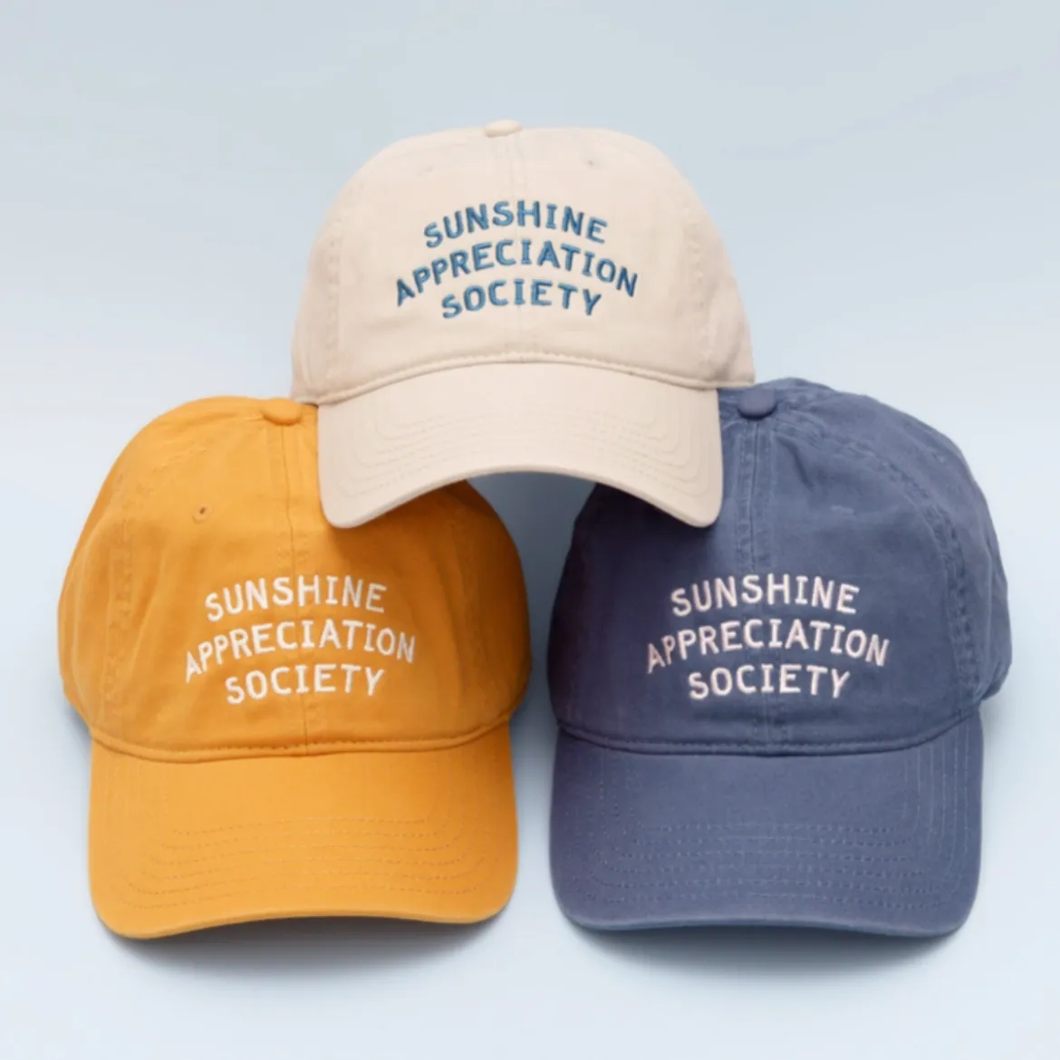 Casquette - Sunshine Appreciation Society - Blanc cassé