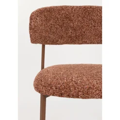 Chaise Claes - Terracotta
