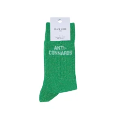 Chaussettes Anti-Connards à paillettes 36/40 - Vert