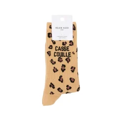 Chaussettes Casse Couille 36/40 - Léopard