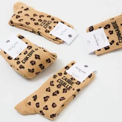 Chaussettes Casse Couille 36/40 - Léopard