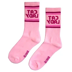 Chaussettes côtelées Cat Lady