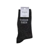 Chaussettes Dancing queen - 36/40 - Noir paillettes