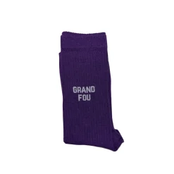 Chaussettes Grand fou - 40/45 - Violet