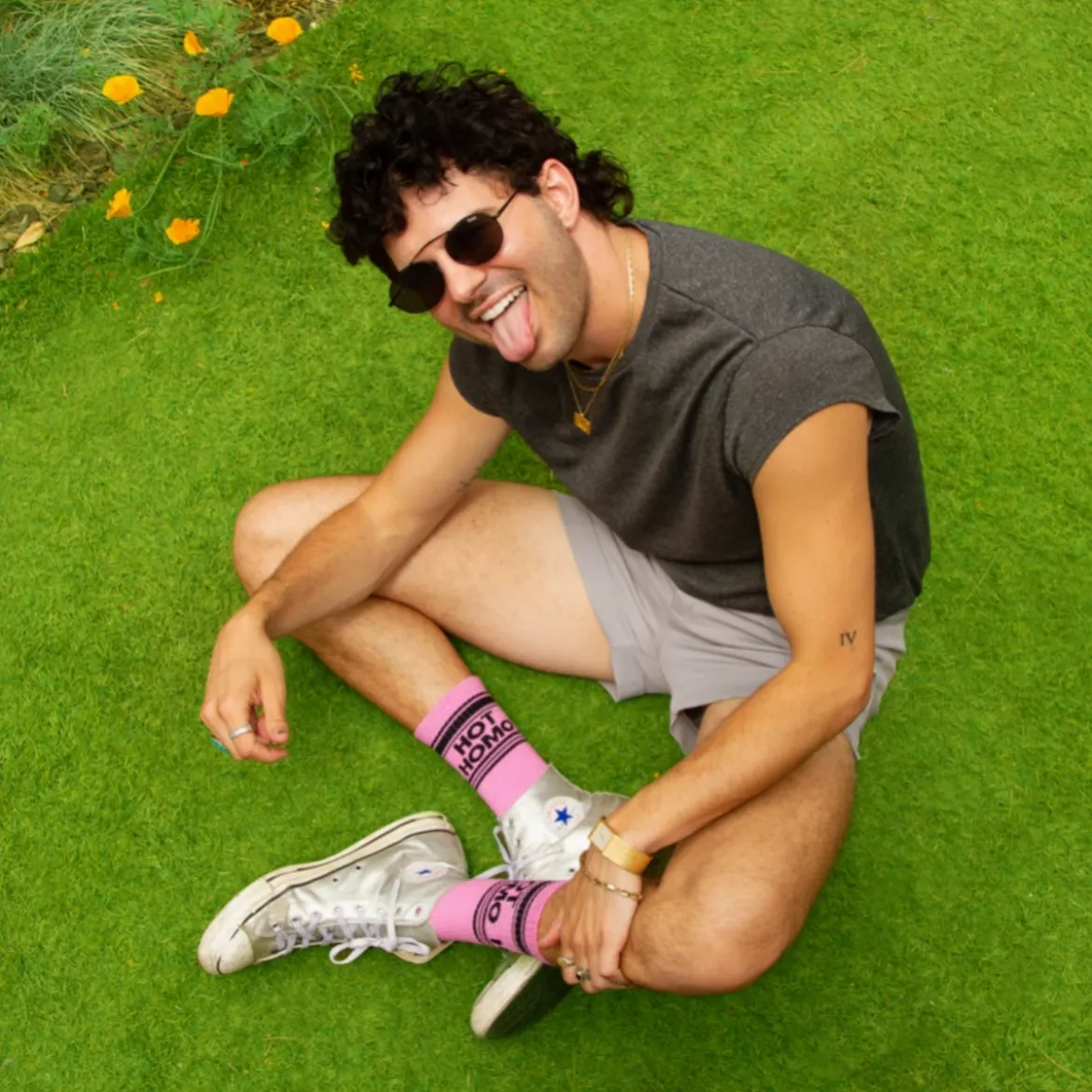 Chaussettes "Hot Homo"