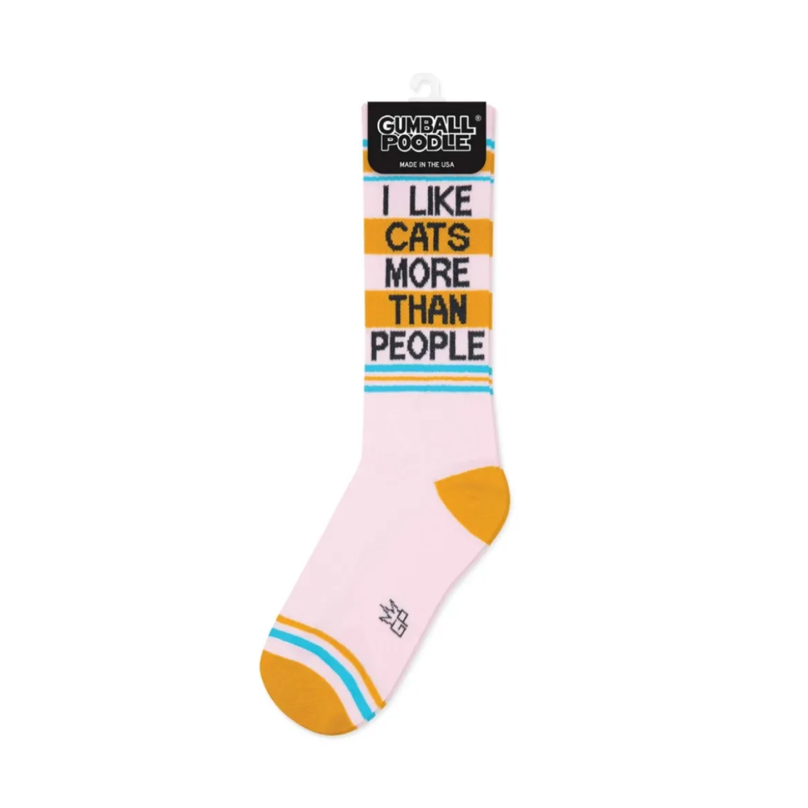 Chaussettes I Like Cats More Than People