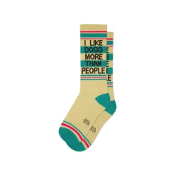 Chaussettes I like Dogs More Than People