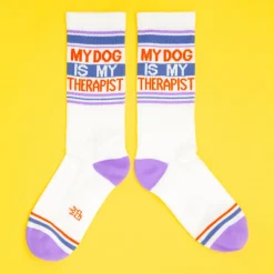 Chaussettes My dog is my therapist