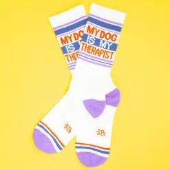 Chaussettes My dog is my therapist