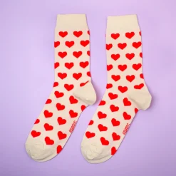 Chaussettes opaques Coeur