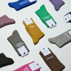 Chaussettes Pour Pécho Paillettes 36/40 - Bleu
