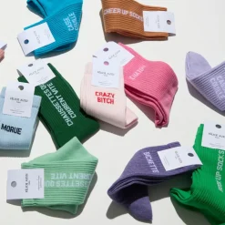 Chaussettes Qui Courrent Vite 40/45 - Lichen