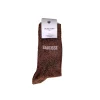 Chaussettes Saucisse Paillettes 36/40 - Cacao