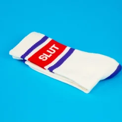 Chaussettes Slut Gym montantes